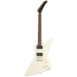 Epiphone EIEX8-CW Explorer 80s EMG Classic White - Front