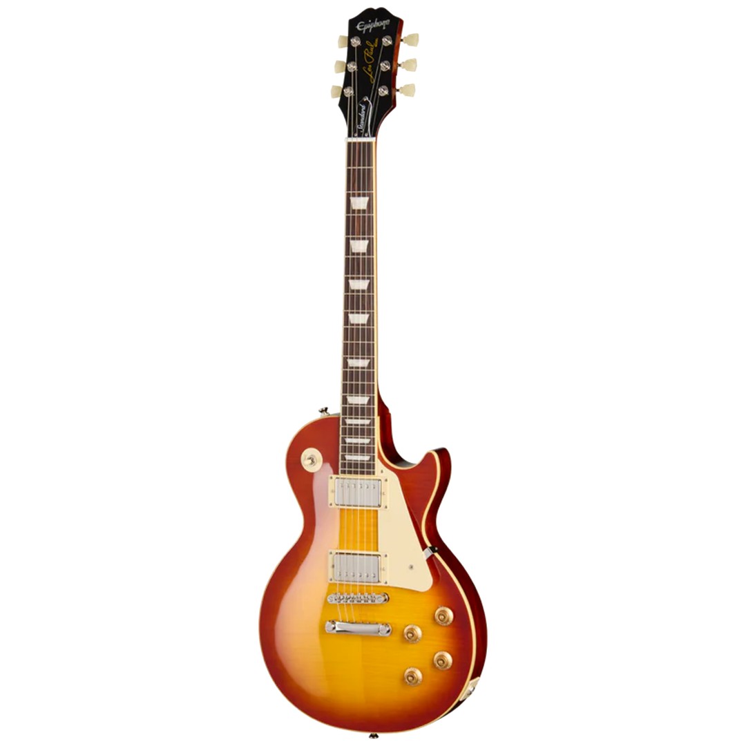 Epiphone EIGLP5-WC Les Paul Standard 50s Washed Cherry Sunburst - Front