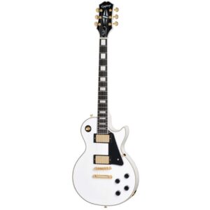 Epiphone EIGLPC-AW Les Paul Custom Alpine White - Front