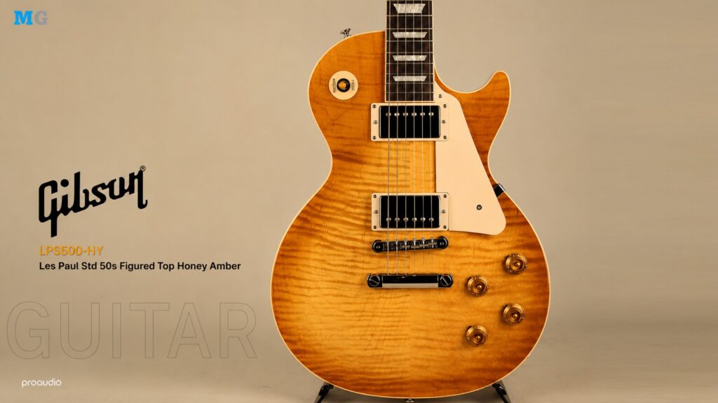 Gibson Les Paul Standard '50s Figured Top Honey Amber
