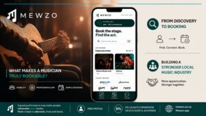 Mewzo music booking platform