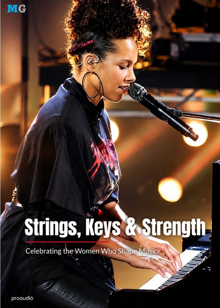 Proaudio MusicGear Magazine August 2026 Women Who Shape Music 2026