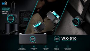 Experience dependable wireless monitoring with the SWIFF Audio WX-510, featuring stable transmission, clear sound, and long-lasting performance.