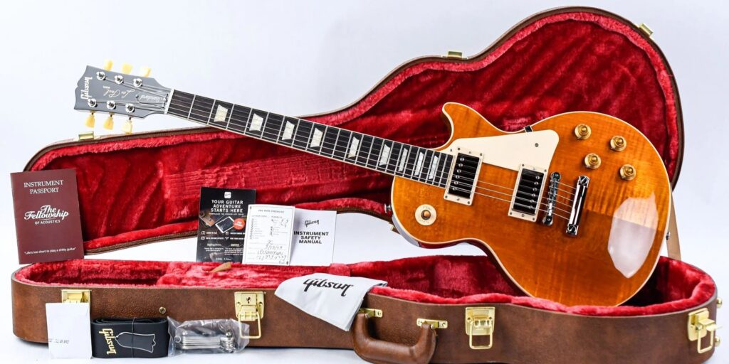 Gibson Les Paul Standard '50s Figured Top Honey Amber