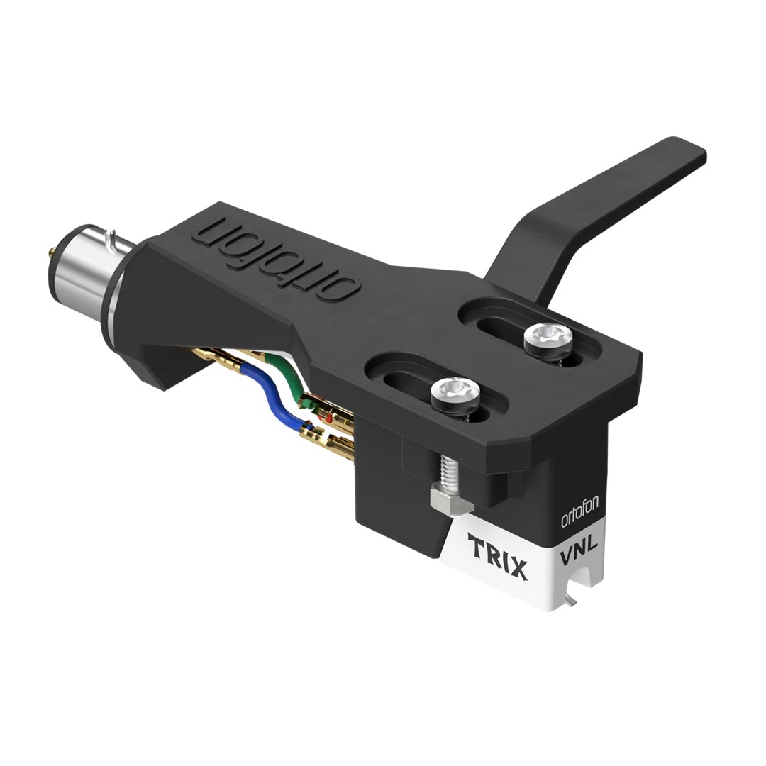 Ortofon VNL TRIX ON SH2 Black Universal Headshell Premounted - Top Front Left