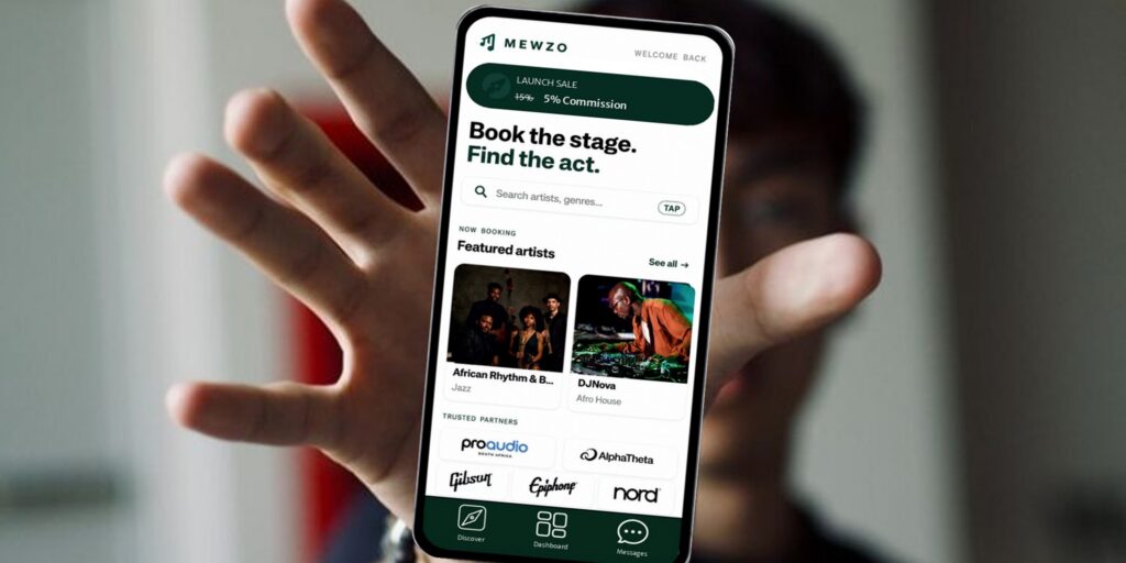 Mewzo artist booking platform