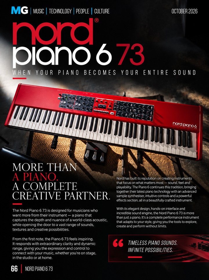 Proaudio MusicGear October 2026 Nord Piano 6