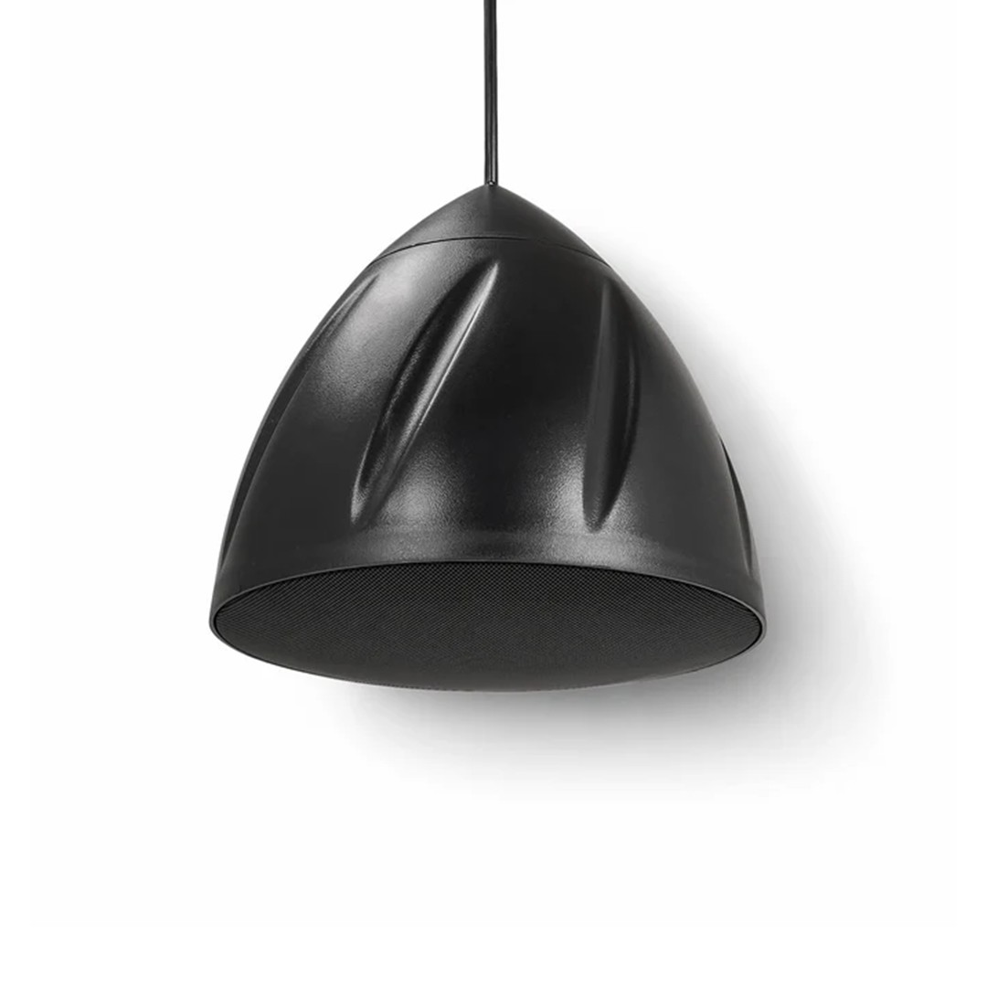 Sound Town LYRA-5B 5.25 IP55 Black Pendant Speaker - Front