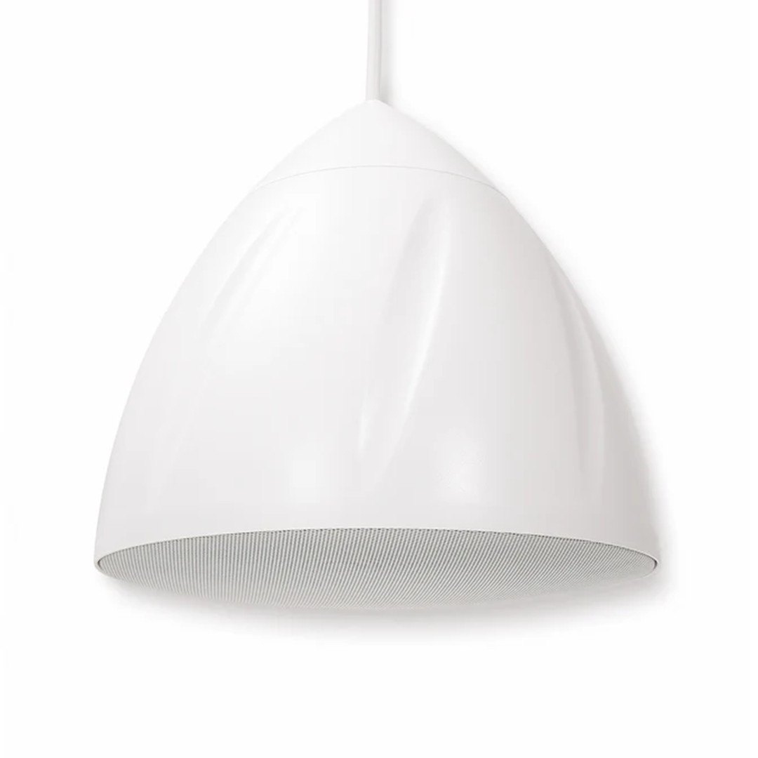 Sound Town LYRA-6W 6.5 IP55 White Pendant Speaker - Front
