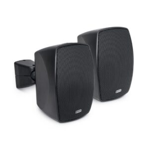Sound Town VELA-3B 3 IP55 Black Surface-Mount Speakers - Front Left