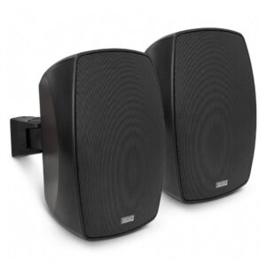 Sound Town VELA-6B 6.5 IP55 Black Surface-Mount Speakers - Front Left
