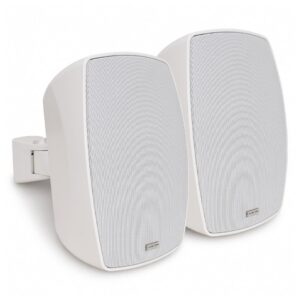 Sound Town VELA-6W 6.5 IP55 White Surface-Mount Speaker - Front Left