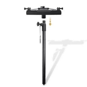 Sound Town ZETHUS-M3AD Speaker Pole and Mounting Adapter - Front