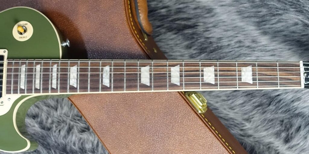 Gibson Les Paul Standard 50s Plain Top in Olive Drab