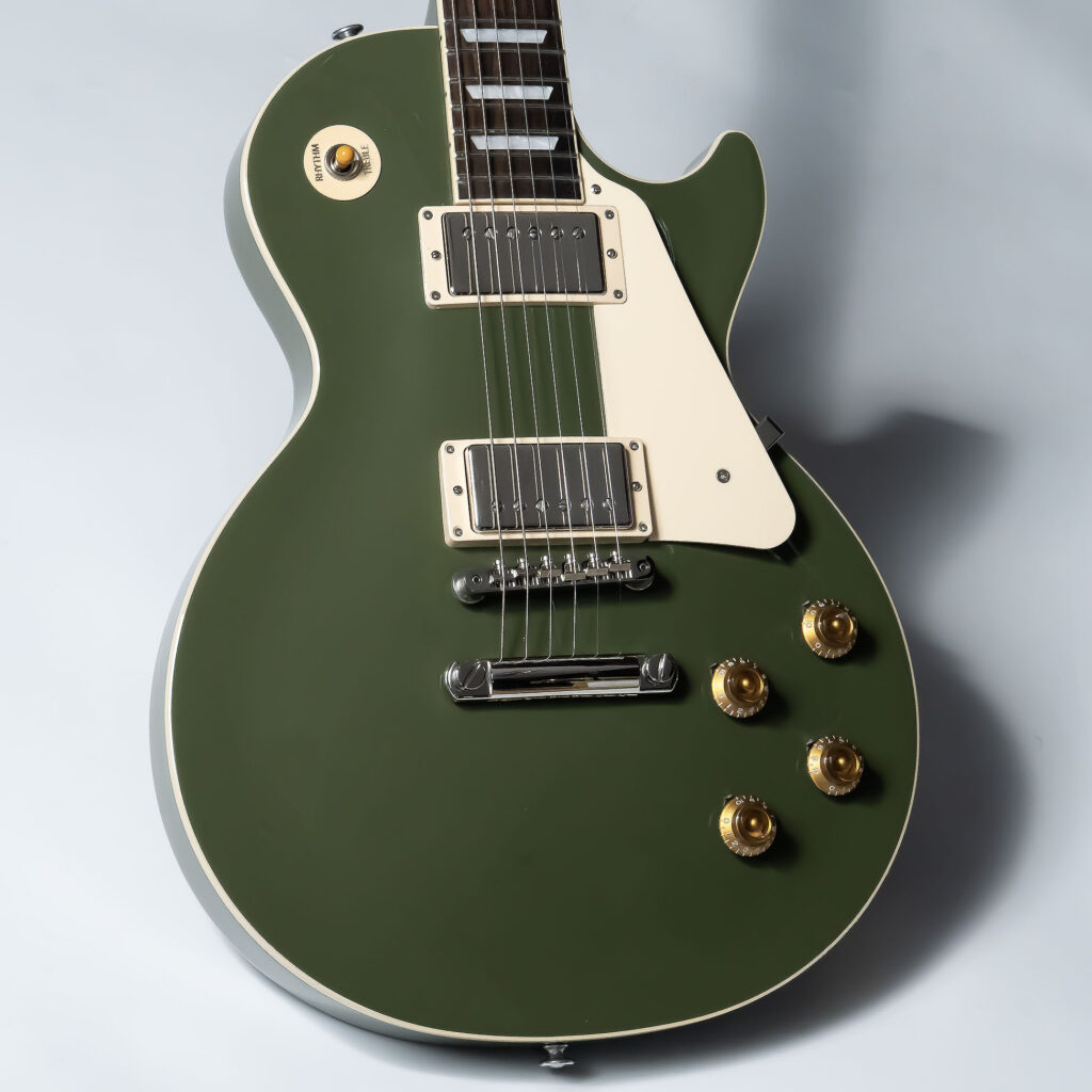 Gibson Les Paul Standard 50s Plain Top in Olive Drab